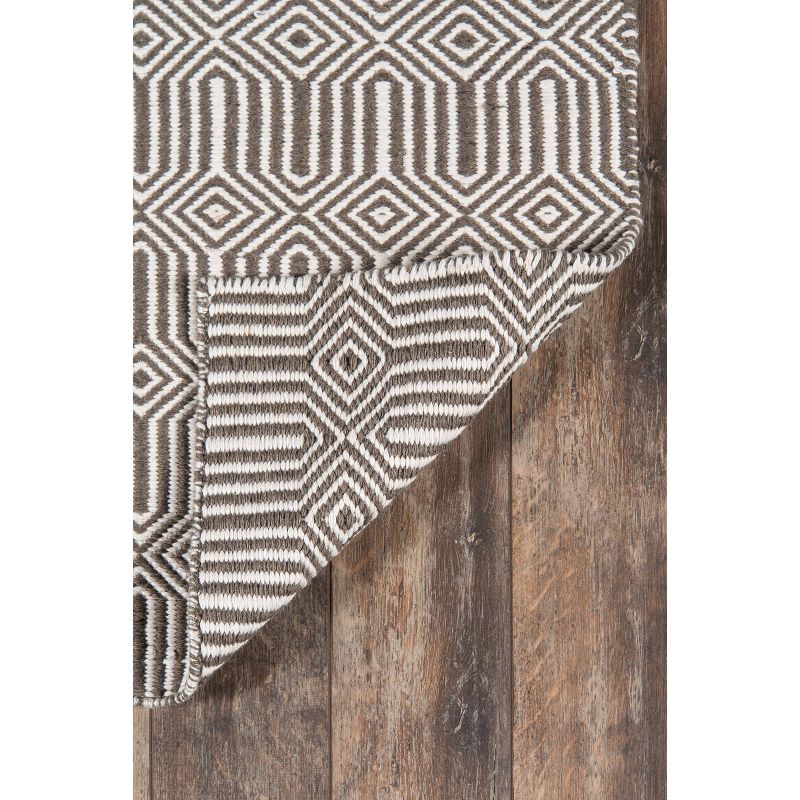 Newton Holden Hand Woven Recycled Plastic Indoor/Outdoor Rug Brown - Erin Gates by Momeni, 6 of 10