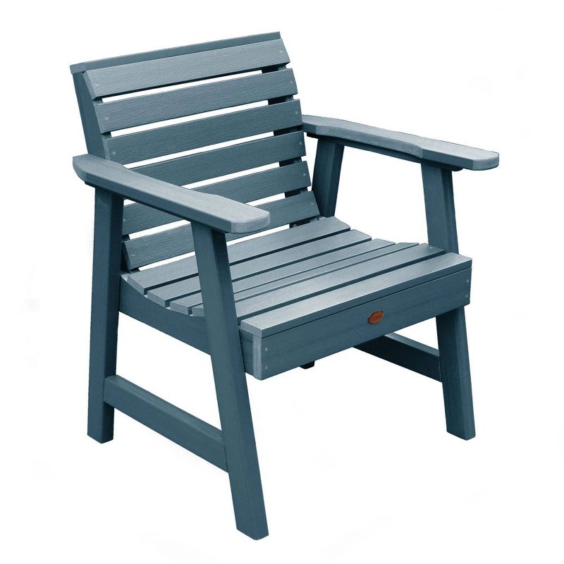 Weatherly 4pc Outdoor Conversation Set - Nantucket Blue - highwood, Eco-Friendly Poly Lumber, Stainless Steel Hardware, 5 of 9
