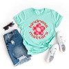 Simply Sage Market Women's Kindness Matters Checkered Flower Short Sleeve Graphic Tee - 2 of 2