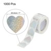 Unique Bargains Self-Adhesive Heart Decoration Sticker for Envelope Wedding 1000 Pcs - 2 of 4
