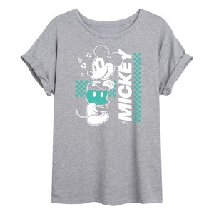 Women's - Disney - Mickey & Friends Oversized Graphic T-Shirt - 1 of 4