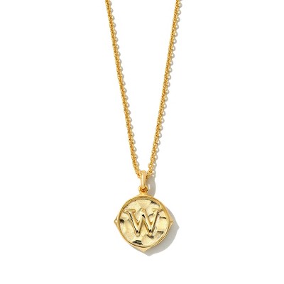 Kendra Scott Initial Pendant Necklace - Gold