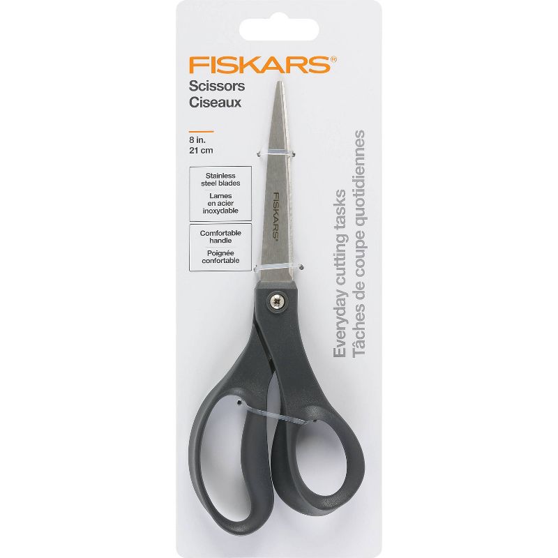 Fiskars 8&#34; Performance Straight Fashion Scissors Black, 3 of 5