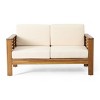 Sapphtopaz Patio Furniture Set Wood Patio Chairs Lounge Outdoor Couch with Cushions and Coffee Table Porch Furniture for Garden, Terrace - 3 of 4
