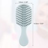 Unique Bargains Leaf Style Hollow Hair Brush 1 Pc - 2 of 4