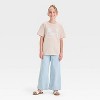Girls' Short Sleeve Relaxed Oversized Graphic T-Shirt - Cat & Jack™ - 4 of 4