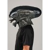 HalloweenCostumes.com One Size Fits Most   Alien Xenomorph Adult Mask | Movie Costume Accessories, Black/Gray - 4 of 4
