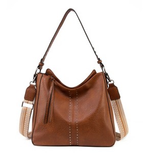 Generic Hobo Bag for Women Designer Purses and Handbags Shoulder Bags with Guitar Strap - 1 of 4