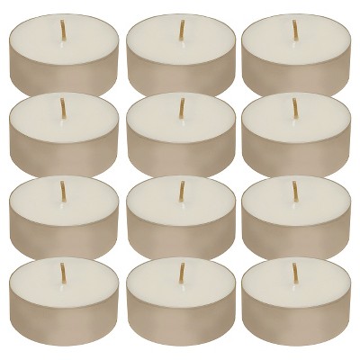  12ct Tea Light Candle White 