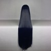 Unique Bargains Women's Wigs 41" Deep Blue with Wig Cap - 4 of 4
