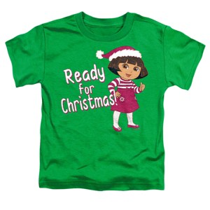 Toddler Boys' Dora The Explorer Dora Ready For The Holidays T-Shirt - 1 of 4