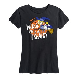 Women's - Rugrats - Witch Way To The Treats Short Sleeve Graphic T-Shirt - 1 of 4