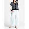 ELOQUII Women's Plus Size Colorblocked Boxy Cardigan - 4 of 4
