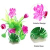 Unique Bargains Fish Tank Aquarium Decorations Plants Mini Aquarium Decorations PE Ceramics Plants 8.27" 1pcs - 3 of 4