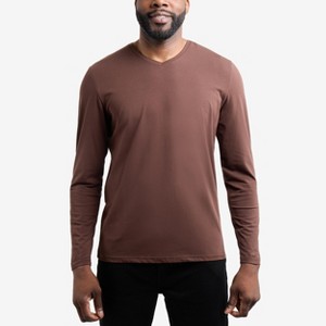 X RAY Men's V-Neck & Henley Long Sleeve T-Shirt - 1 of 4