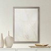 Minka Lavery Rectangular Vanity Wall Mirror Modern Beveled Glass Brushed Nickel Frame 24" Wide for Bathroom Bedroom Living Room - 2 of 4