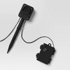 9pc LED Animated Halloween Pumpkin Silhouette Stake Lights with Monster Mash Music White - Hyde and EEK! Boutique™ - 4 of 4