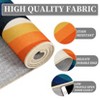 Washable Modern Area Rug Spill-Proof Surface, Non-Slip Backing, Cozy Soft Faux Wool, Printed Rug - 4 of 4