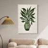 Art Remedy Green Vase II Minimalistic Botanical and Floral Art Prints Framed - 2 of 4
