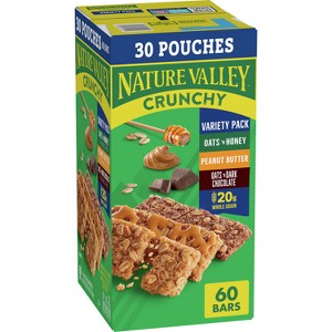Nature Valley Crunchy Variety Pack - 30ct/44.7oz - 1 of 4