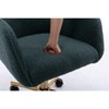 NicBex Chic Teddy Fabric Swivel Office Chair with Wheels,Height Adjustable Chair,Chic Computer Chair for Home Office,Home&Office Furniture - 3 of 4