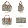 Signare USA William Morris Golden Lily Green Travel Bag - 2 of 4