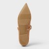 Women’s Cassidee Metal Mary Jane Flats with Memory Foam Insole – A New Day™ Taupe - 4 of 4