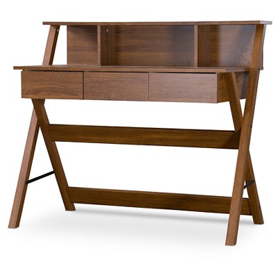 Crossroads II Writing Desk - Baxton Studio