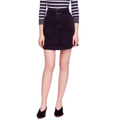 Free People Womens Jade Belted Mini Skirt