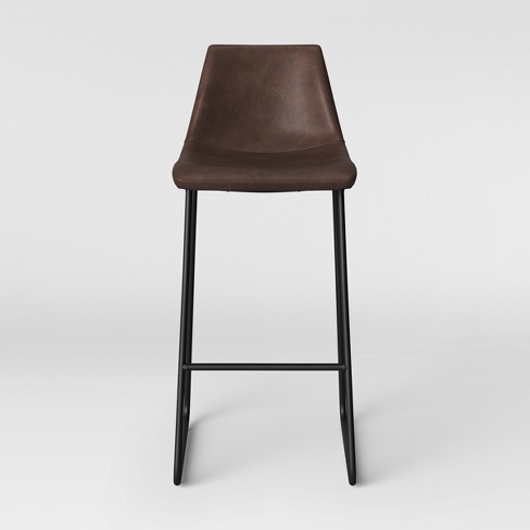 Bowden Faux Leather Barstool Threshold Target