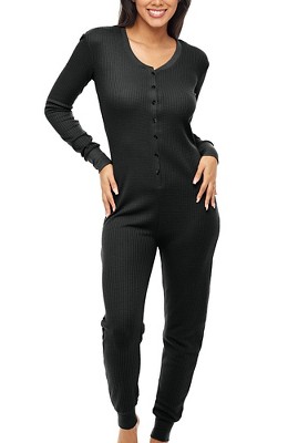 Women's Soft Ribbed Waffle Rib Knit Night Shirt, Long Sleeve