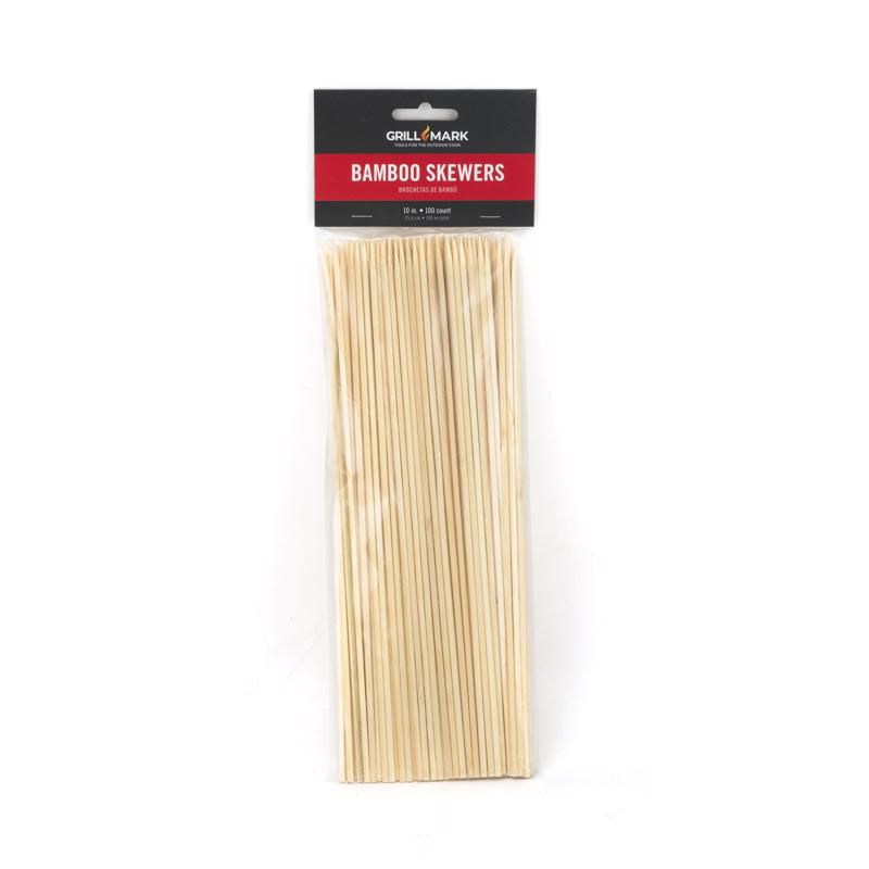 Grill Mark Bamboo Skewer 10 in. L 100 ct, 1 of 2