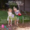 ECR4Kids 2-Station Sand and Water Adjustable Play Table, 1 - 3 of 4