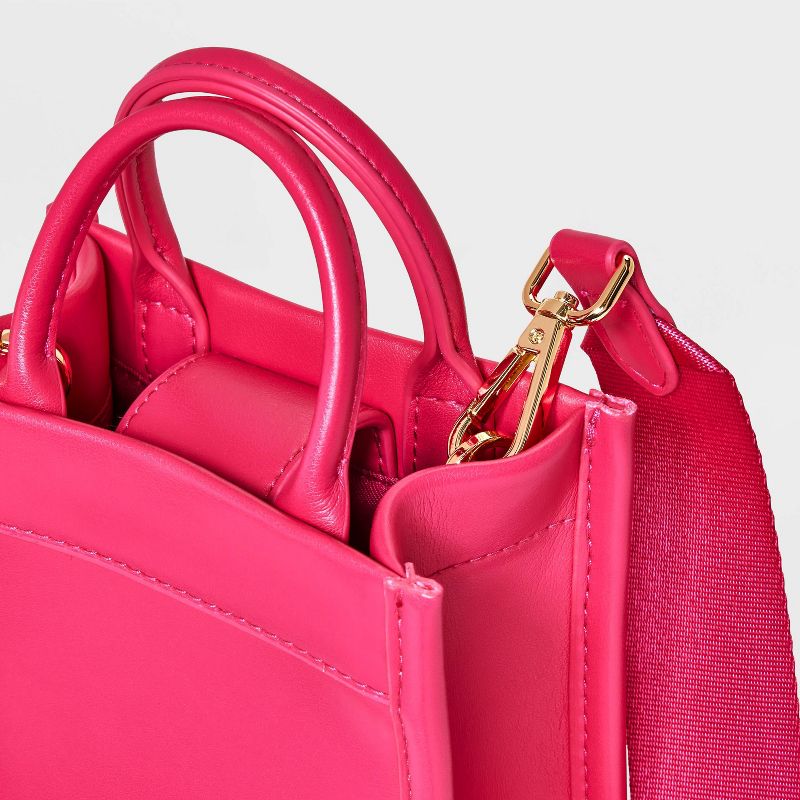 Mini Boxy Tote Handbag - A New Day™, 6 of 9
