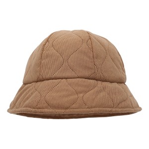 Anna-Kaci Women's Warm Bucket Hat Soft Padded Winter Cap with Cozy Lining and Classic Design - 1 of 2