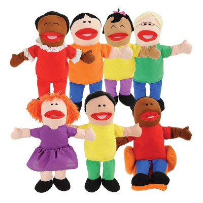 Kaplan Early Learning Kaplan Kids Puppets - Set Of 7 : Target