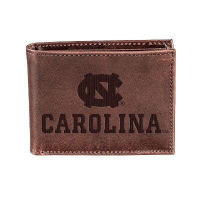 Evergreen University of North Carolina Crazy Horse Collection Bi-Fold Wallet