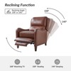 Jade Genuine Leather Cigar Chair Recliner | Karat Home - 3 of 4