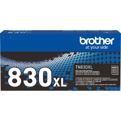 Brother TN830XL Black High Yield Toner Cartridge print up to 3 000 pages (TN830XL)