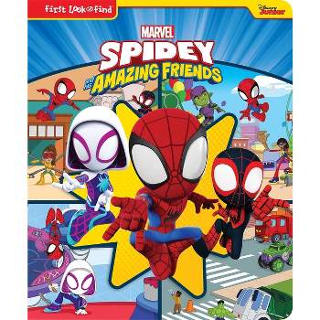 Disney Junior Marvel Spidey and His Amazing Friends: First Look and Find - by  Pi Kids (Board Book)