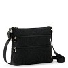 Large Smartphone Crossbody Bag in Eco-Twill, Convertible Purse with Detachable Wristlet Strap, Includes Phone Wallet Pockets, Black Quilted Spirit - 3 of 4