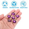 Unique Bargains Glass Horse Eye DIY Jewelry Craft Teardrop Gems 50 Pcs - 4 of 4