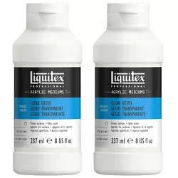 Liquitex Acrylic Clear Gesso, 8 oz - 2pk