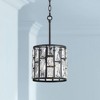 Vienna Full Spectrum Sofie Black Mini Pendant Light 8 1/2" Wide Modern Clear Crystal for Dining Room House Foyer Kitchen Island Entryway Bedroom Home - image 2 of 4