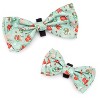 The Worthy Dog Holiday Lattes Bow Tie - Adjustable Pet Collar Accessory - 3 of 3