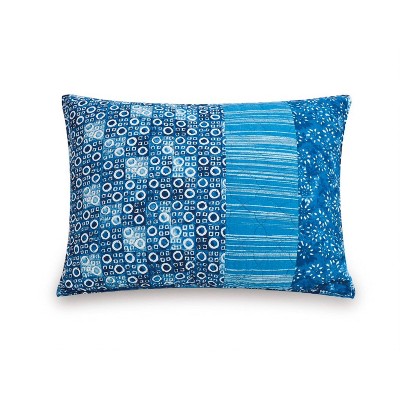 NEW Jessica Simpson 2 PC Set Euro sham Bellisima 26" x 26" Blue Triple accent 