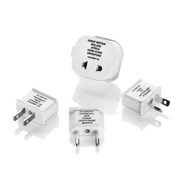 Universal All-In-One Travel Adapter with USB Port — Going In Style, Travel  Adapters