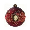 YOOCOZZ Unique Household Christmas Decor, Party Accessories-Set of 6, 3.9"  Xmas Ball Ornaments, Glass Decorative Hanging Ball Xmas Tree Ornaments - 3 of 4