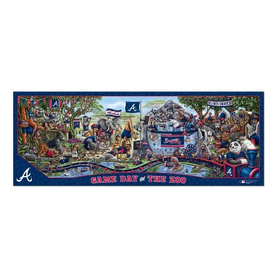 MLB Atlanta Braves Game Day at the Zoo Jigsaw Puzzle - 500pc_2