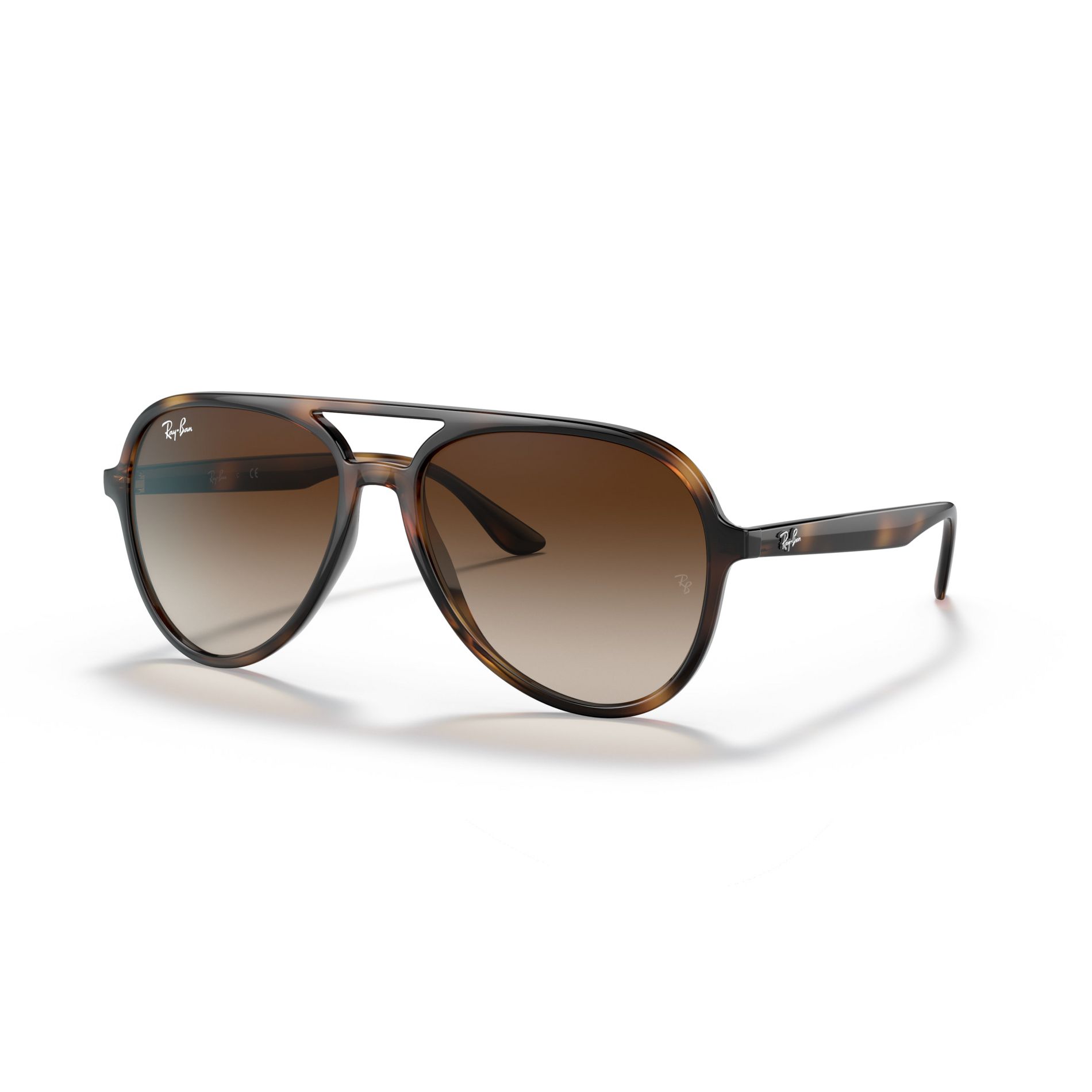 Ray-Ban RB4376 L Unisex Injected Sun Brown Gradient